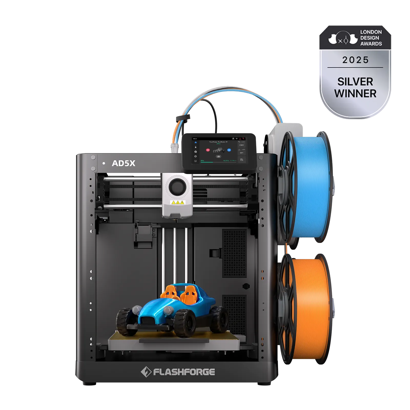 Flashforge AD5X imprimiendo una pieza multicolor
