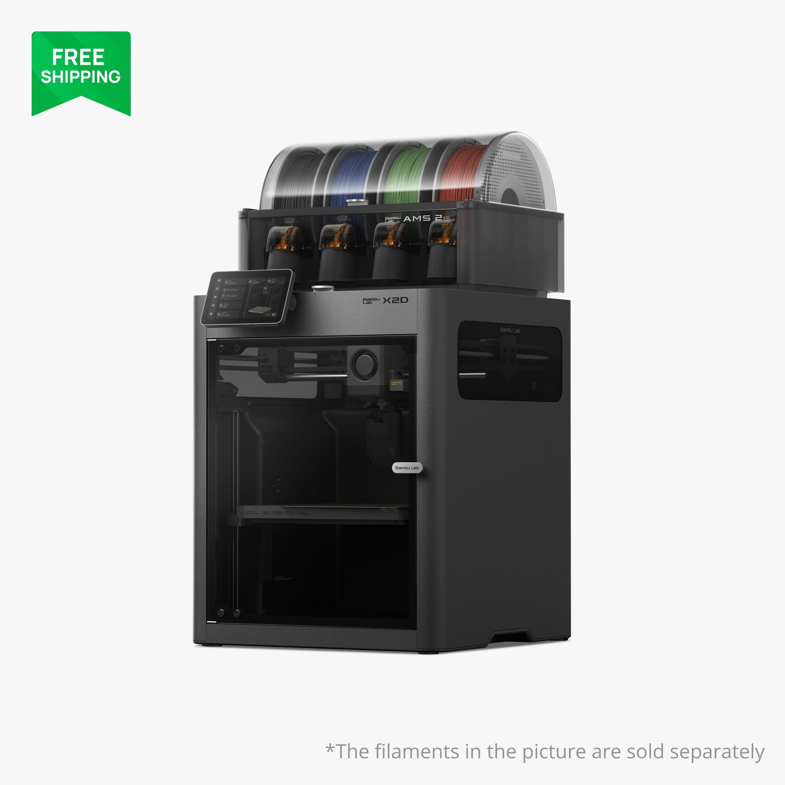 Bambu Lab X2D Combo completa con AMS 2 Pro