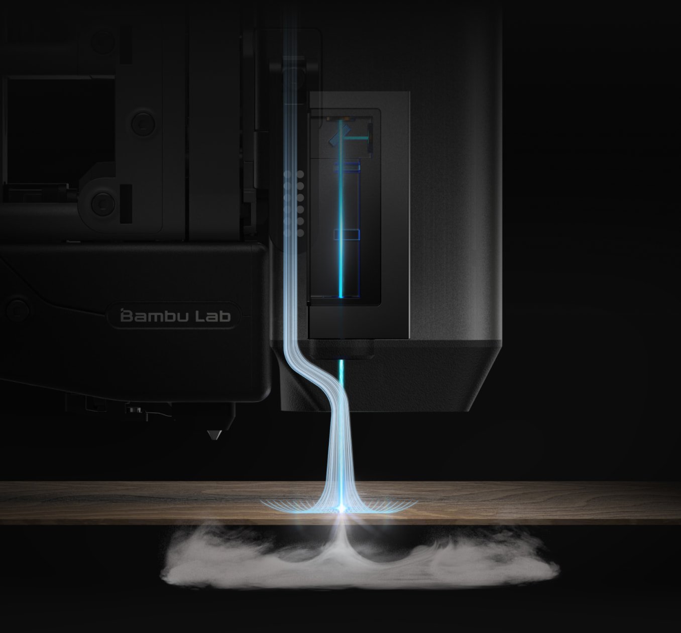 Láser de 10W de la Bambu Lab H2D