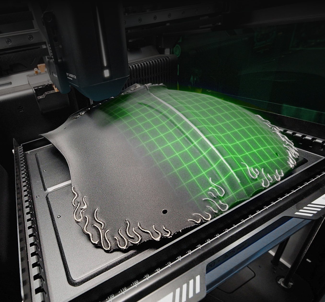 Malla 3D sin contacto de la Bambu Lab H2D