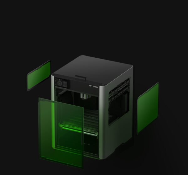 Ventanas de seguridad láser de la Bambu Lab H2D